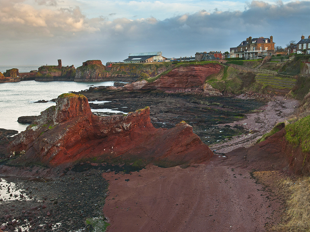 klify w Dunbar