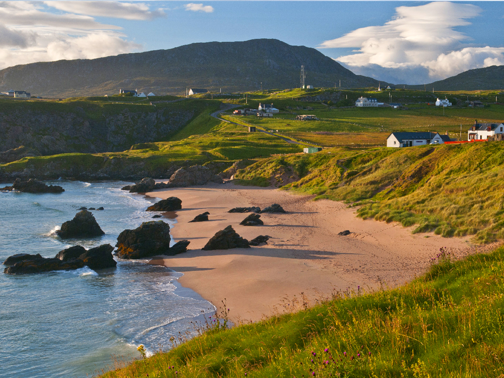 Durness - plaza Sango Sands