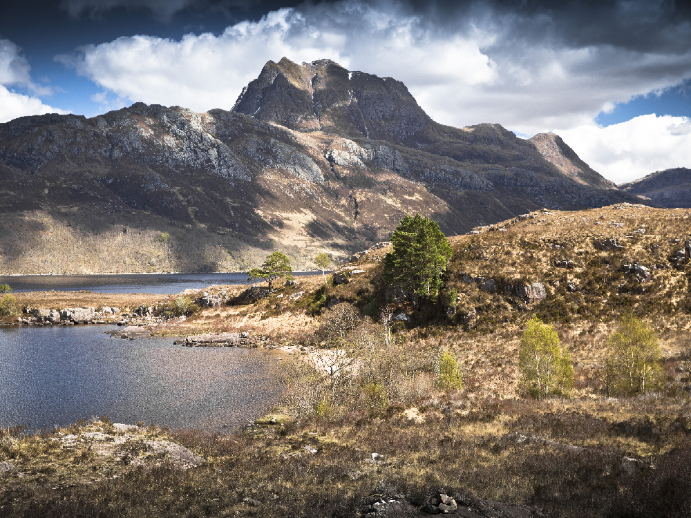 Torridon góry- Slioch- Loch Maree