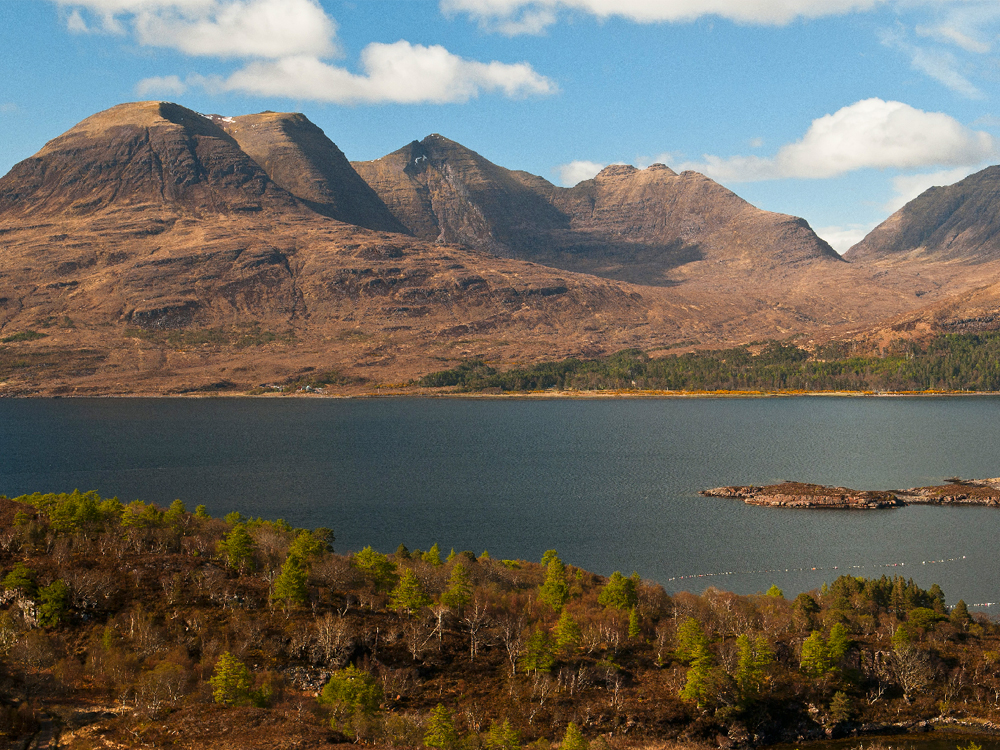 Torridon- widok z wioski